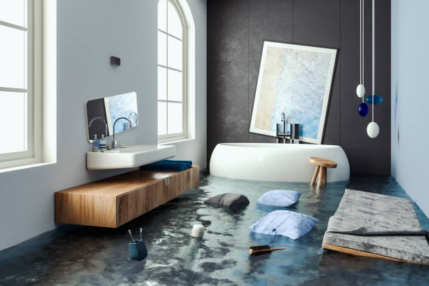 Water damage restoration process in Lakemore, OH